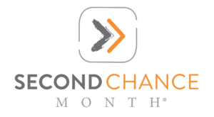 Second Chance Month logo