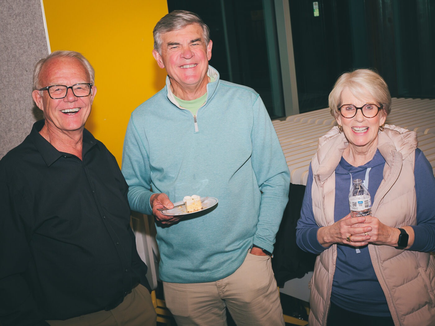 SpoFI's 100th 24-7 Dad class graduation recap: a night eight years in the making 24 New SpoFI board member Craig Fritsch, Jeff Vancil, and SpoFI staff member Patrice Fritsch at the 100th 24-7 Dad graduation reception, April 10, 2026
