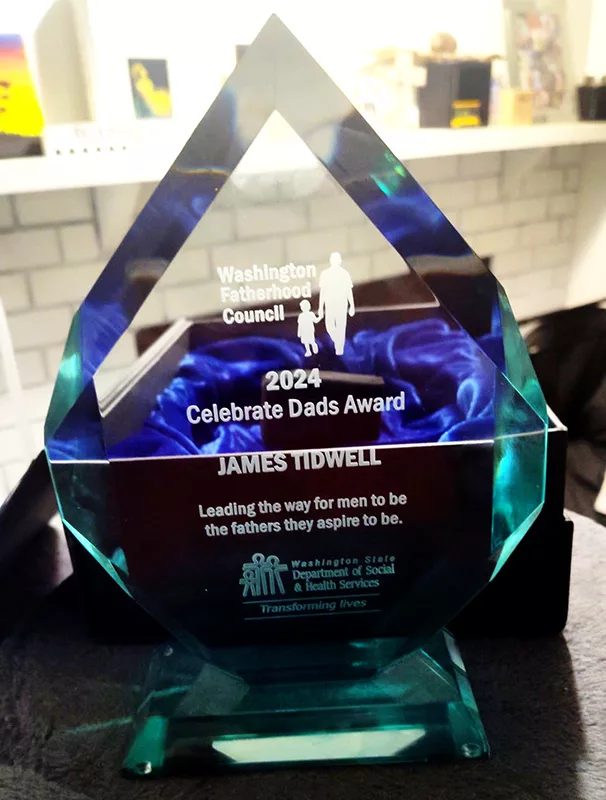 James Tidwell Nomination for WA Fatherhood Council “Celebrate Dads’ Award