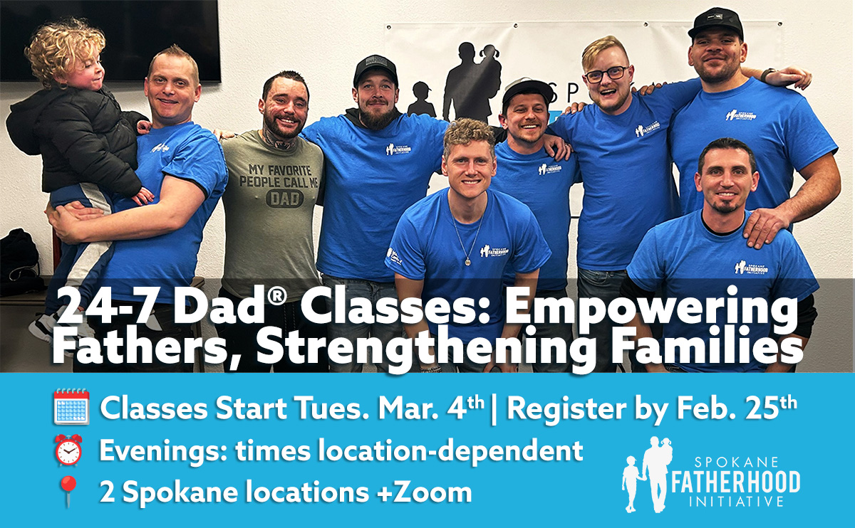 Elevated Dads: 24:7 Dad Classes starting March 4th 2025